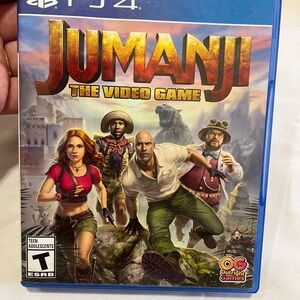 Jumanji: The Video Game (PS4) - PlayStation 4 - Red/Green Cover